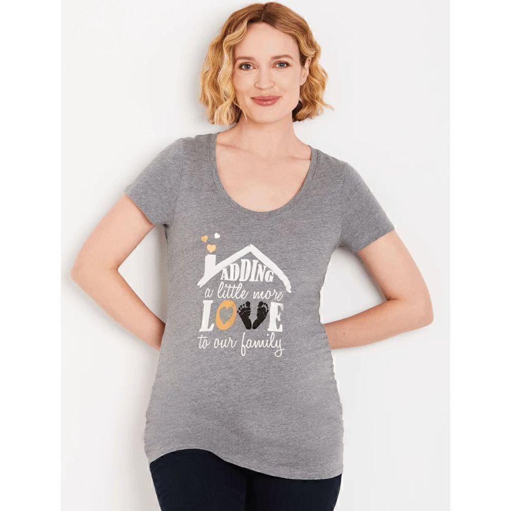 MOTHERHOOD MATERNITY Adding a little more love™ Maternity Tee XS